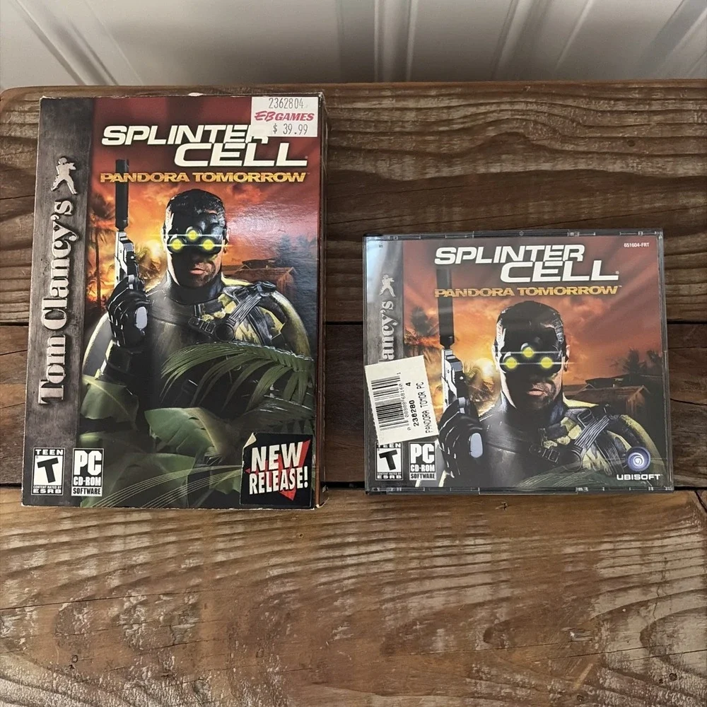 Tom Clancy's Splinter Cell: Pandora Tomorrow - PC 3 Disc Set